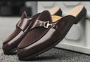 Moss Maison Men's Handcrafted Leather Slip-On Collection (ID#MM-SOC-MIX)